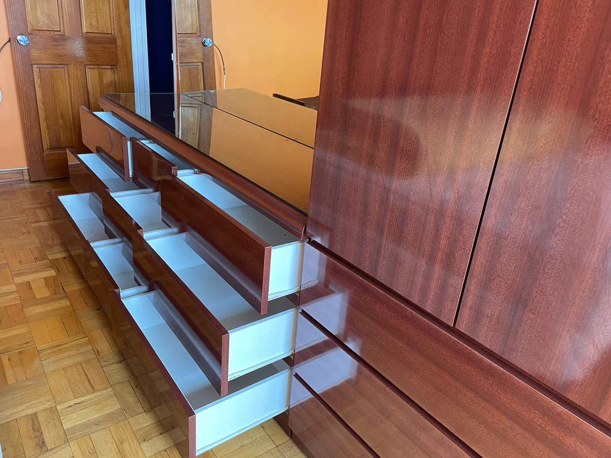 9-Drawer Dresser with Mirror and Lights - photo 5
