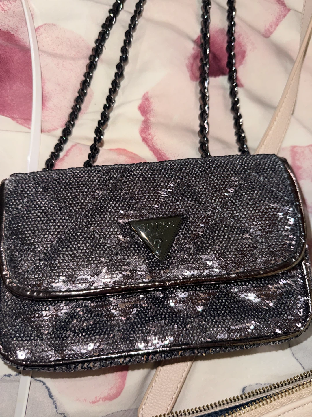 Guess Sequin Shoulder Bag - photo 2