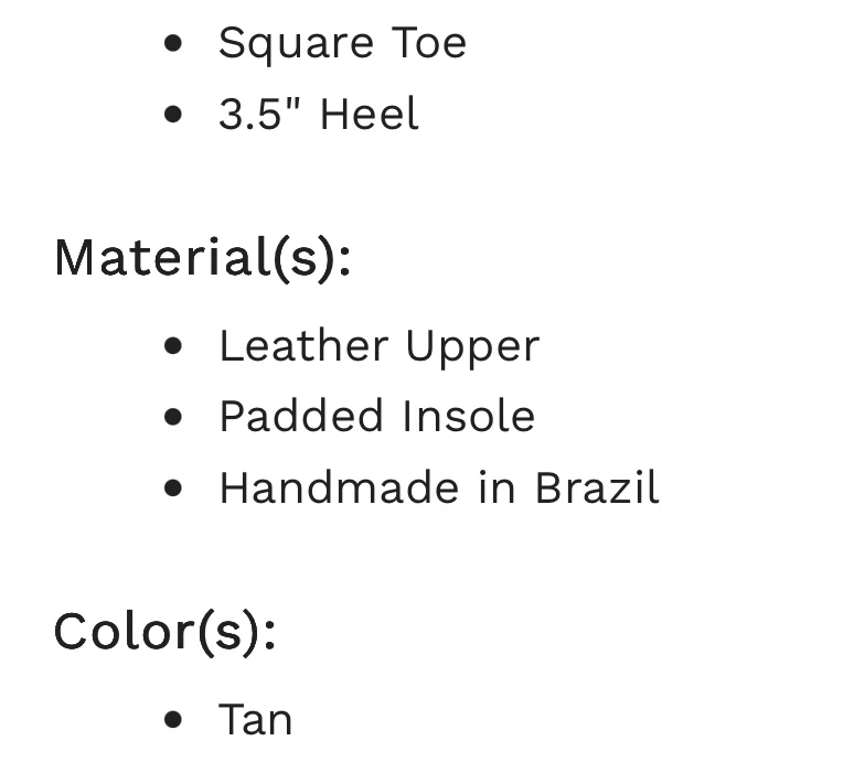 Tan Leather Square Toe Mules - 3.5" Heel - photo 3