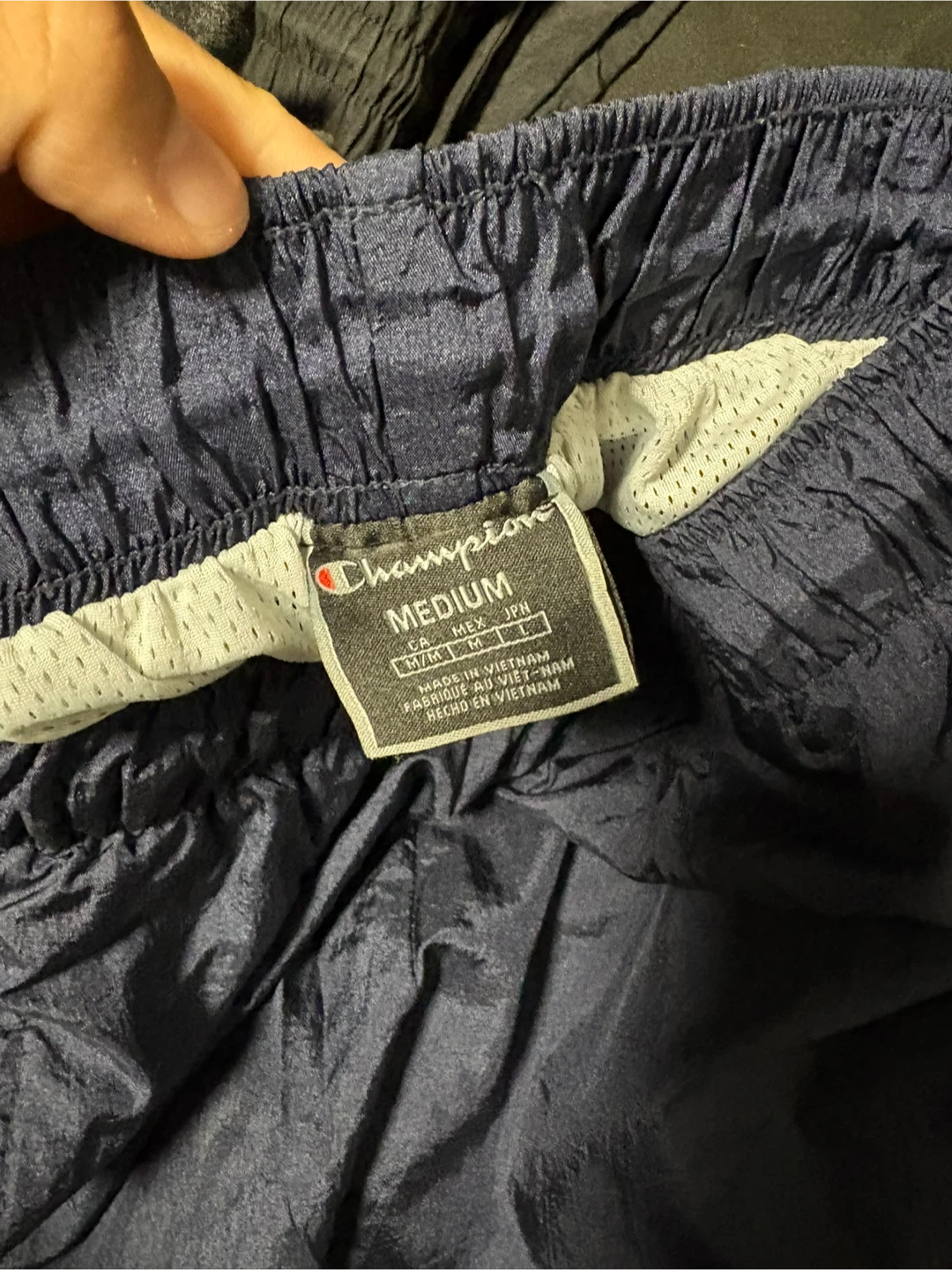 Champion Track Pants - Navy Blue - photo 3