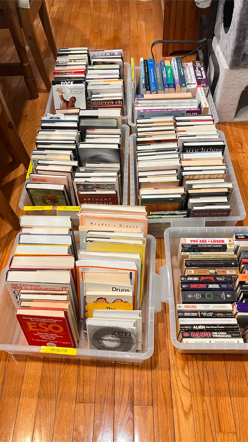 Assorted Books - Various Authors and Genres