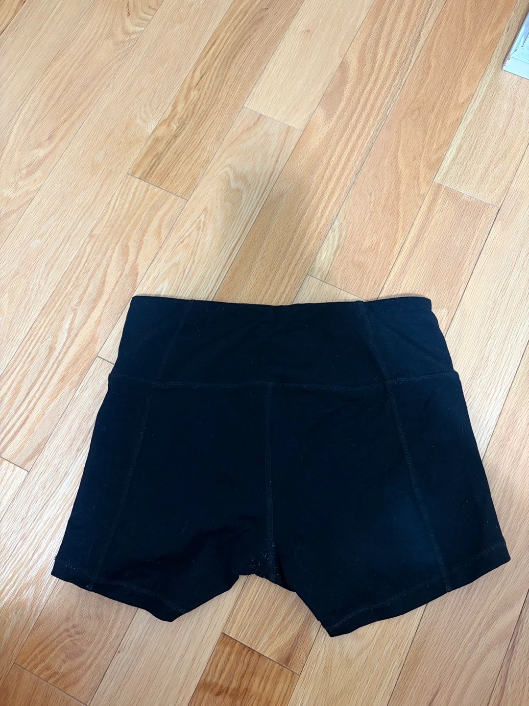 Garage Black Athletic Shorts