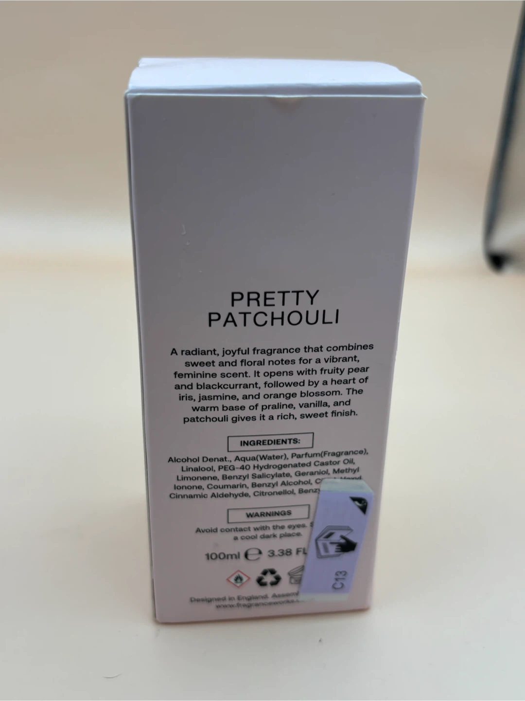 Fragrance Works Pretty Patchouli Eau de Parfum 100ml - photo 3