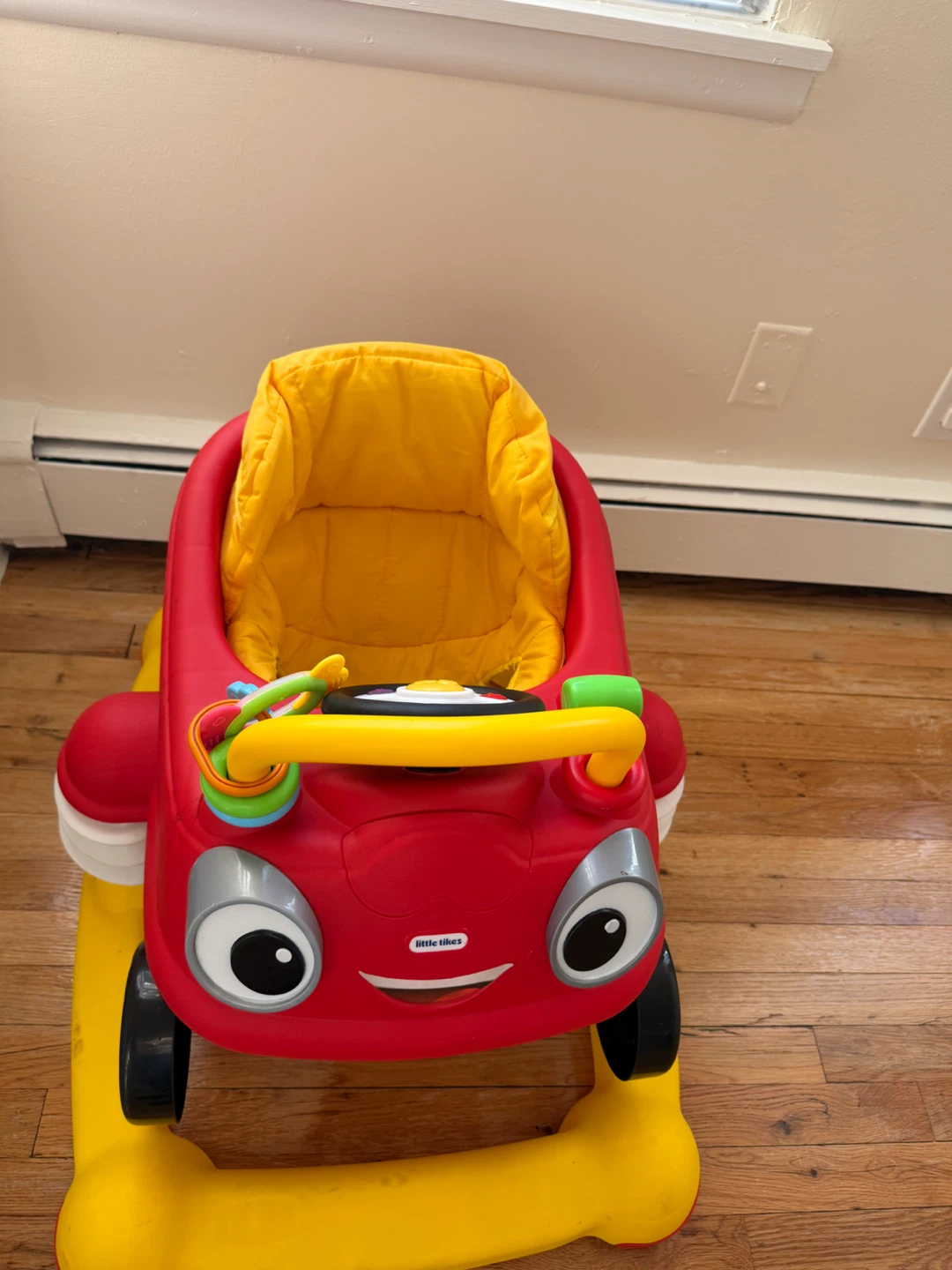 Little Tikes Red & Yellow Car Walker