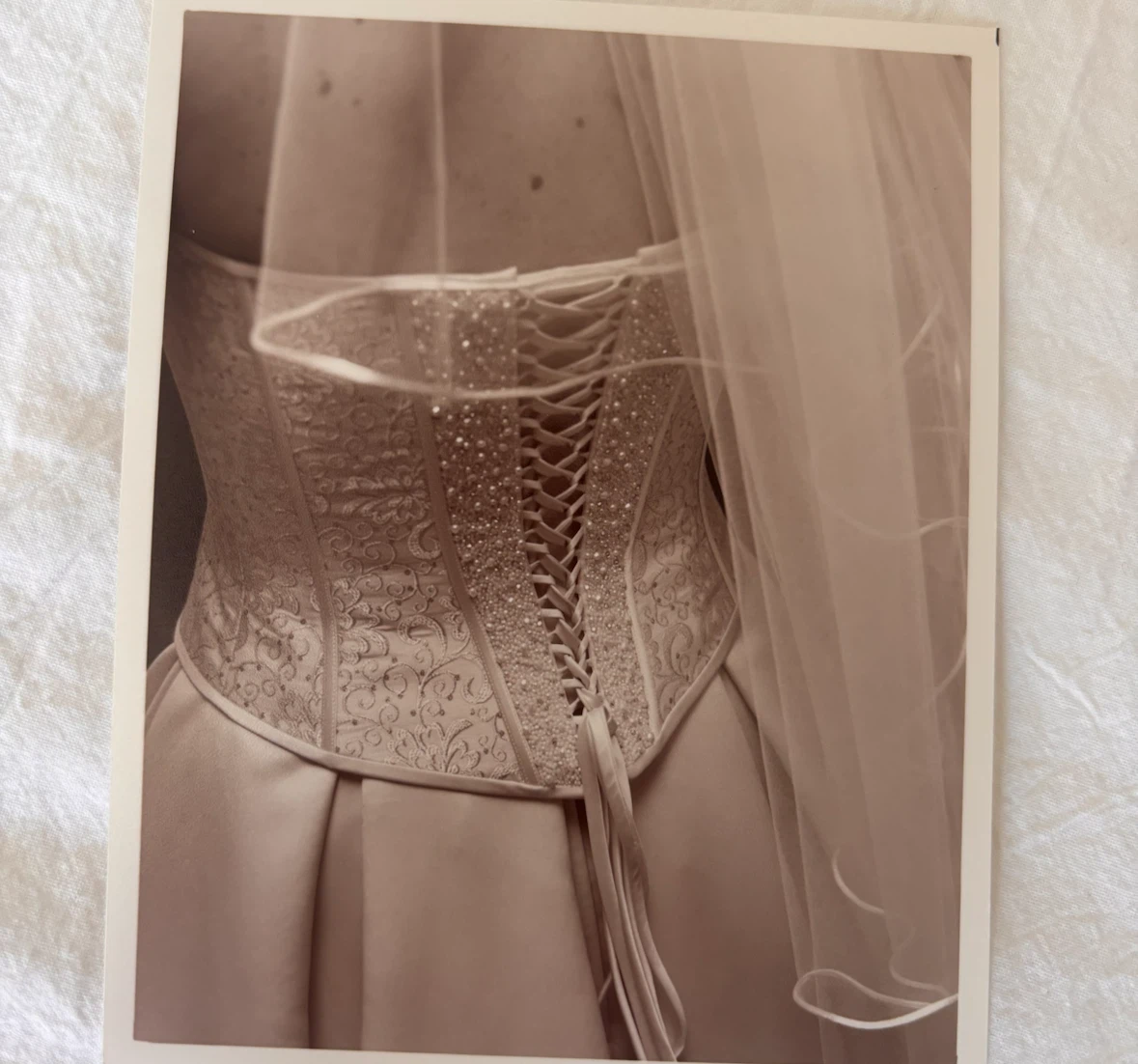 Elegant Wedding dress Veil and matching bolero - photo 3