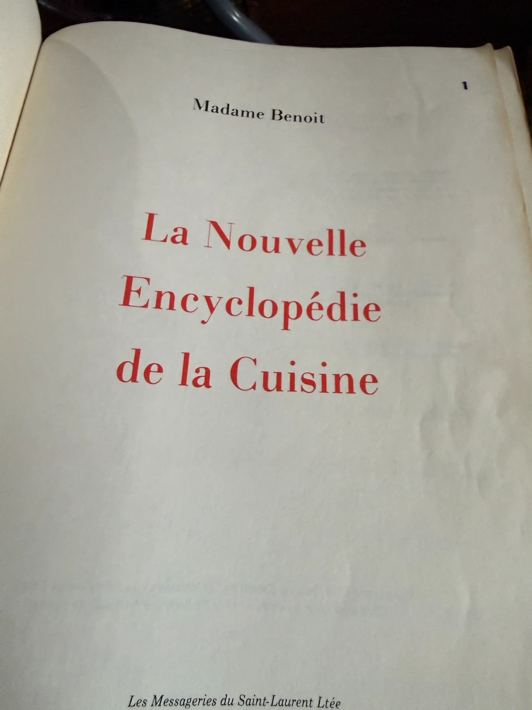 French vintage recipe book - Jehane Benoit - photo 2