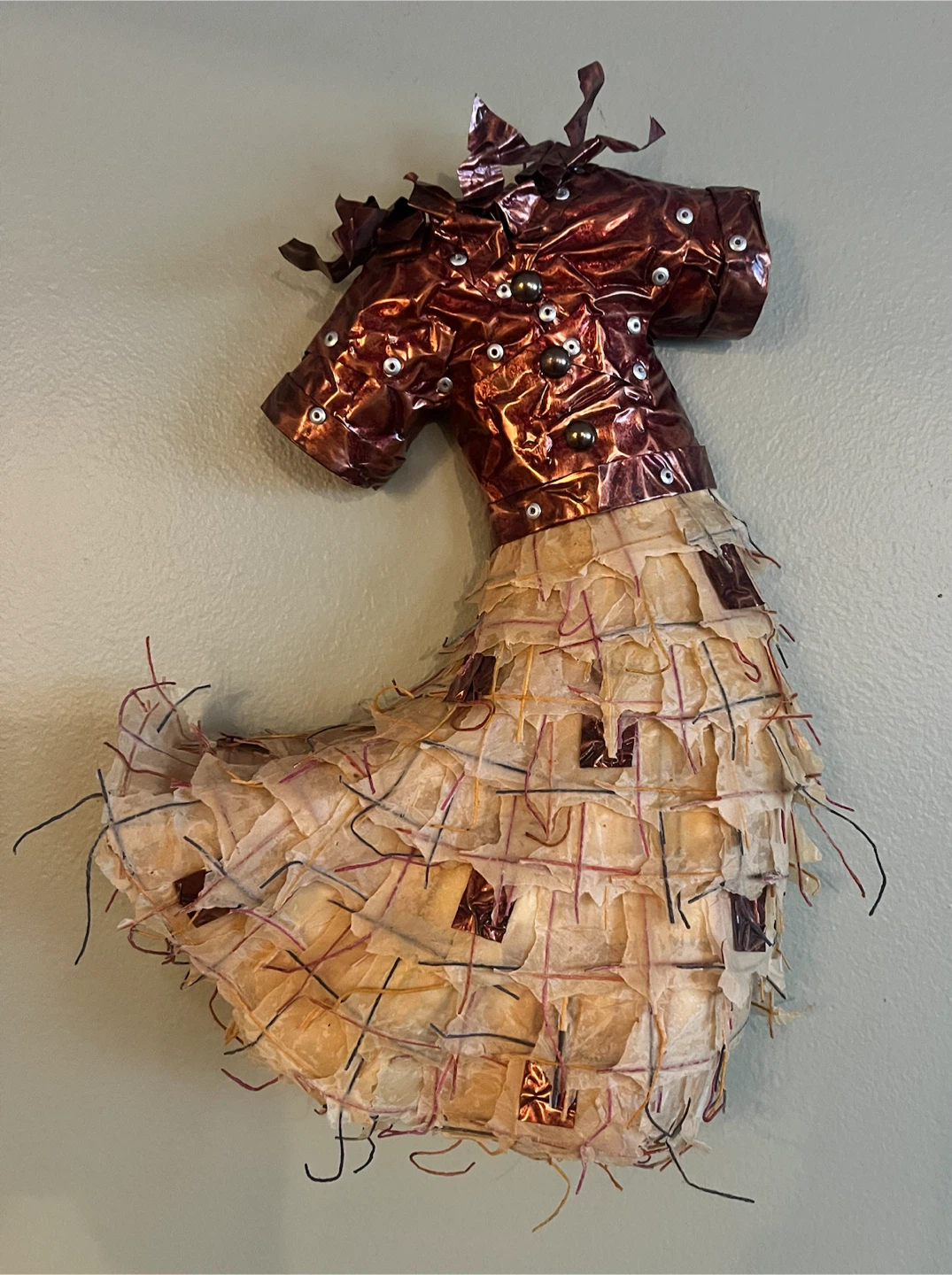 Unique Handmade Seahorse Wall Art
