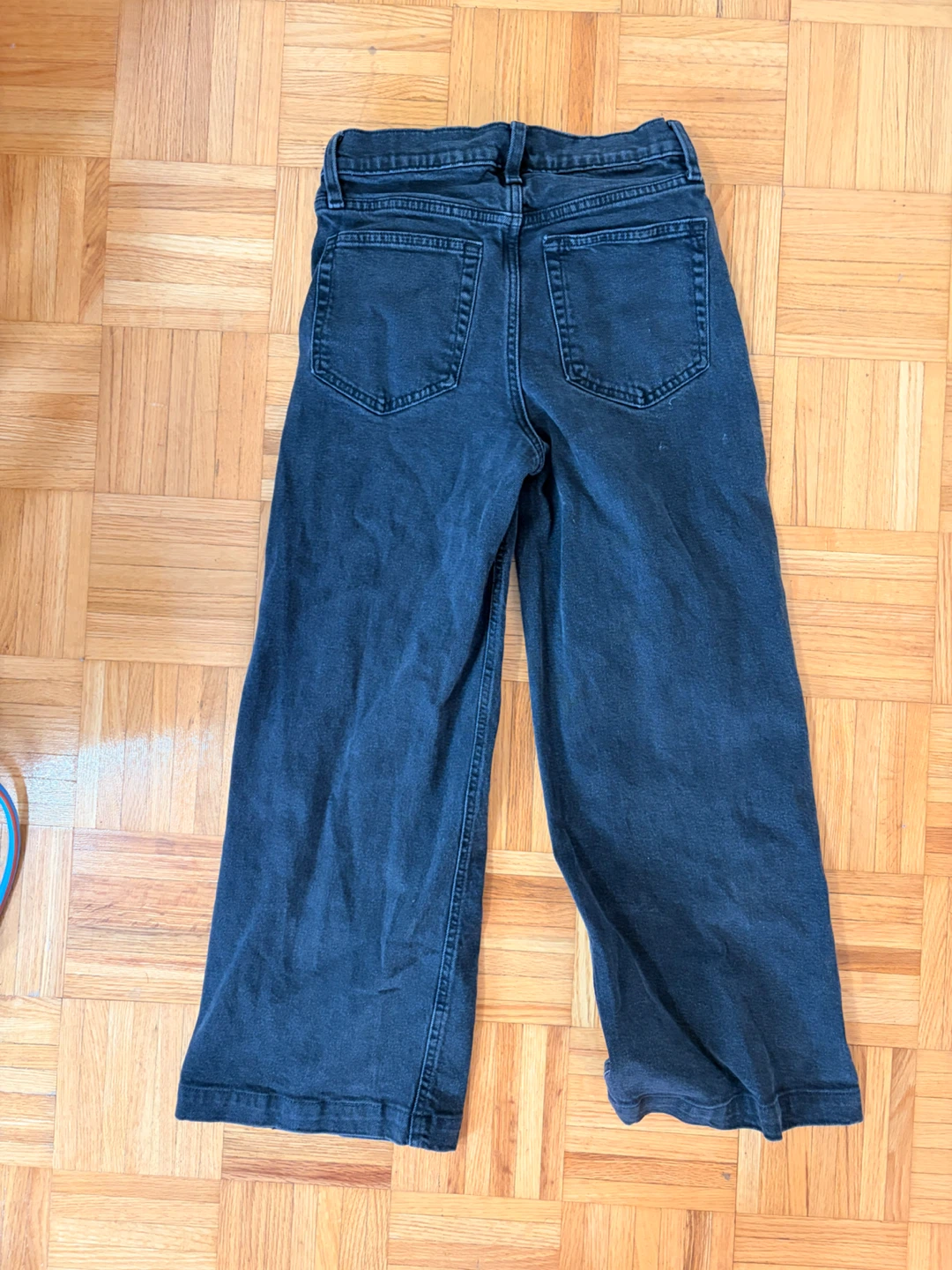 Black Wide-Leg Jeans - photo 2
