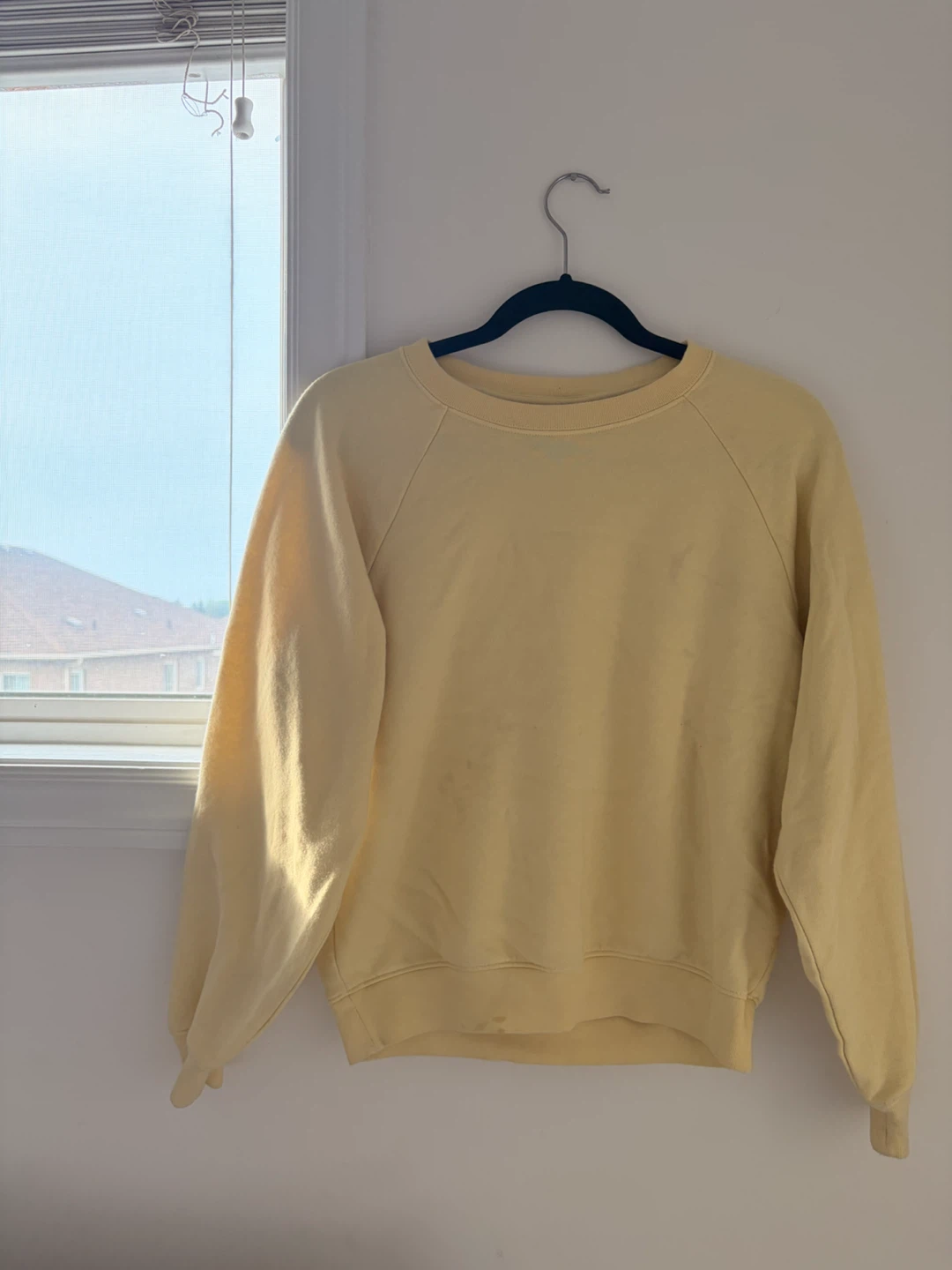 Butter Yellow Crewneck Sweatshirt