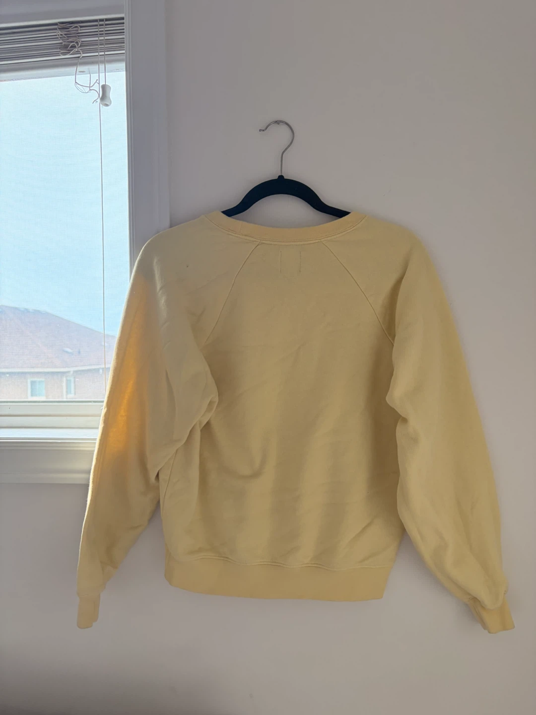 Butter Yellow Crewneck Sweatshirt - photo 2