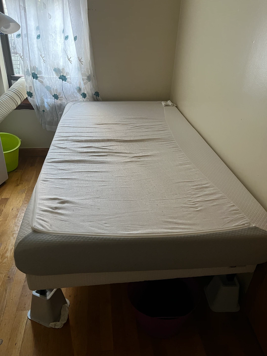 Twin Mattress with Bed Frame