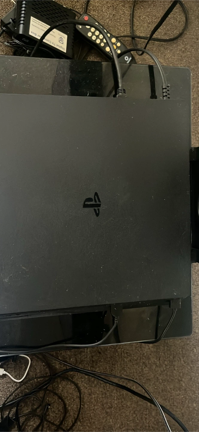 PlayStation 4 Slim Console with 2 Controllers