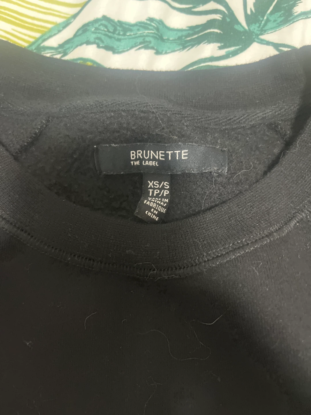 Brunette The Label Crewneck Sweatshirt - photo 2