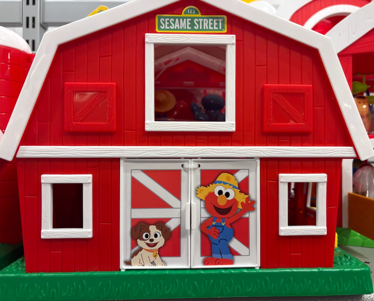 Sesame Street Barn Playset with Figures - photo 3