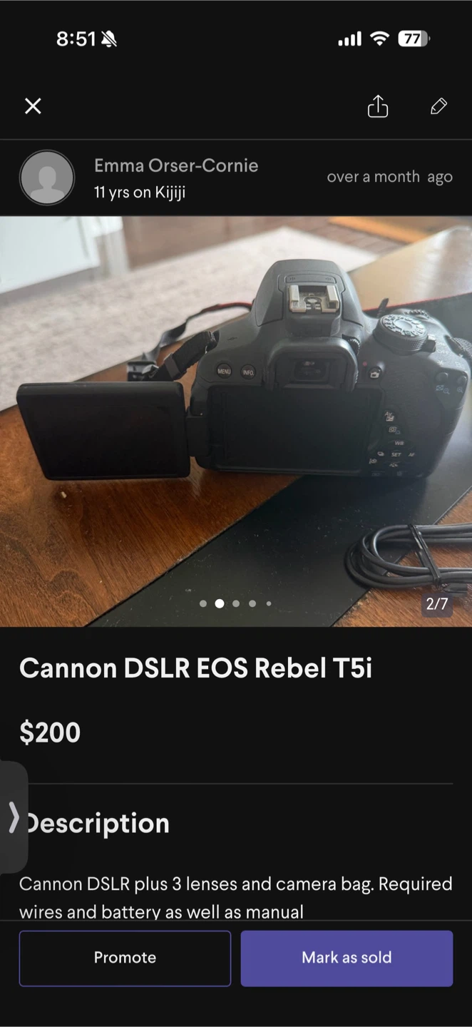 Cannon DSLR EOS Rebel T5i - photo 2