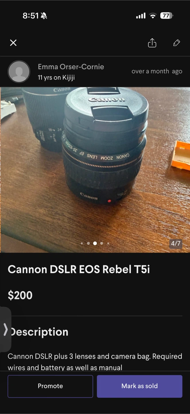 Cannon DSLR EOS Rebel T5i - photo 4