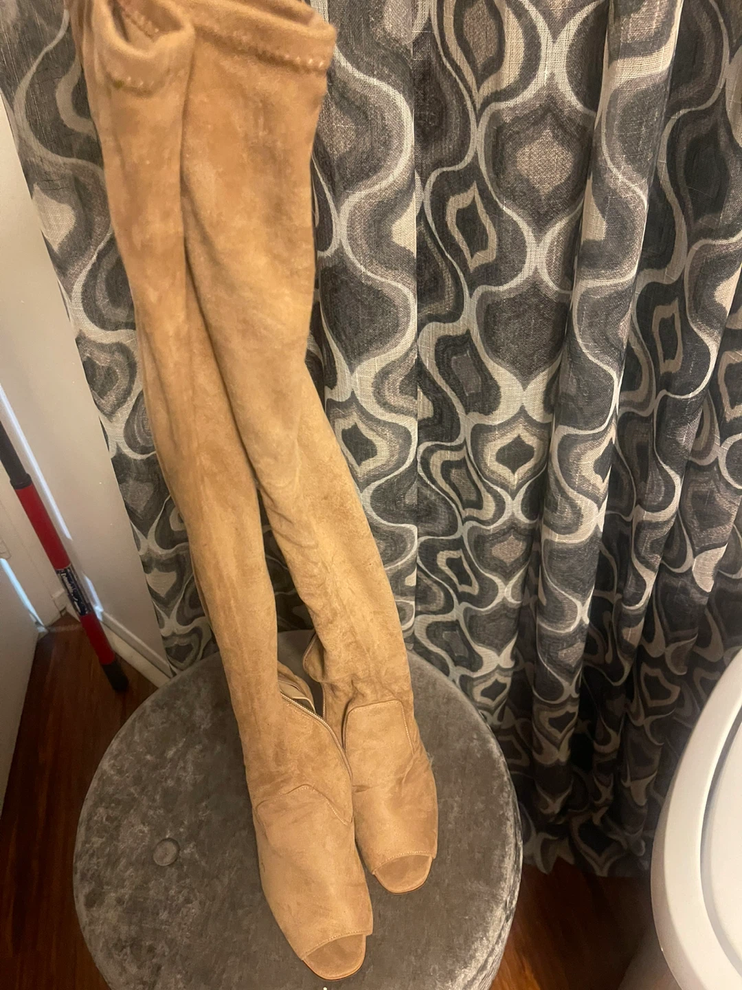ALDO Women's Tan Suede Over-the-Knee Boots - photo 2