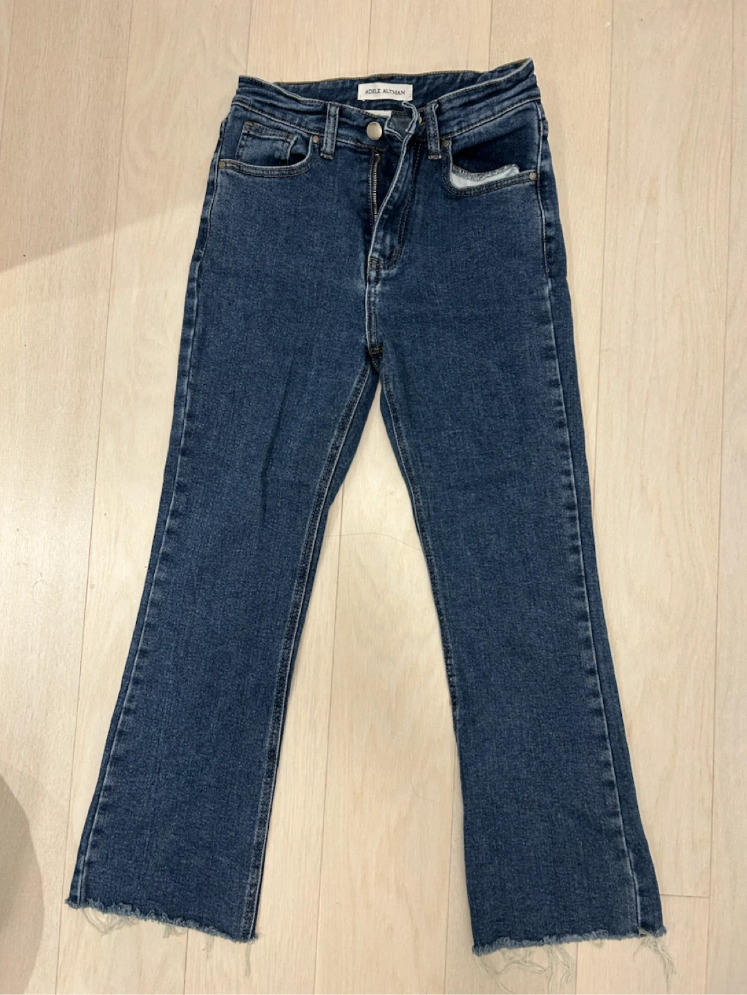 Adele Altman cropped flare jeans