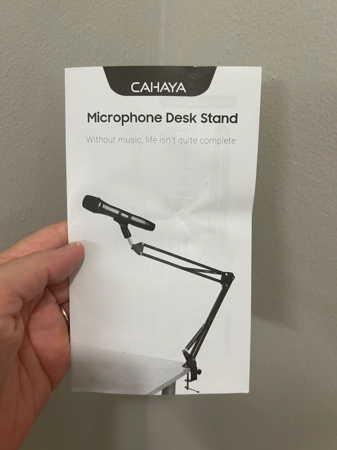 Brand New CAHAYA Microphone Arm Stand Kit (CY0262-1) - photo 2