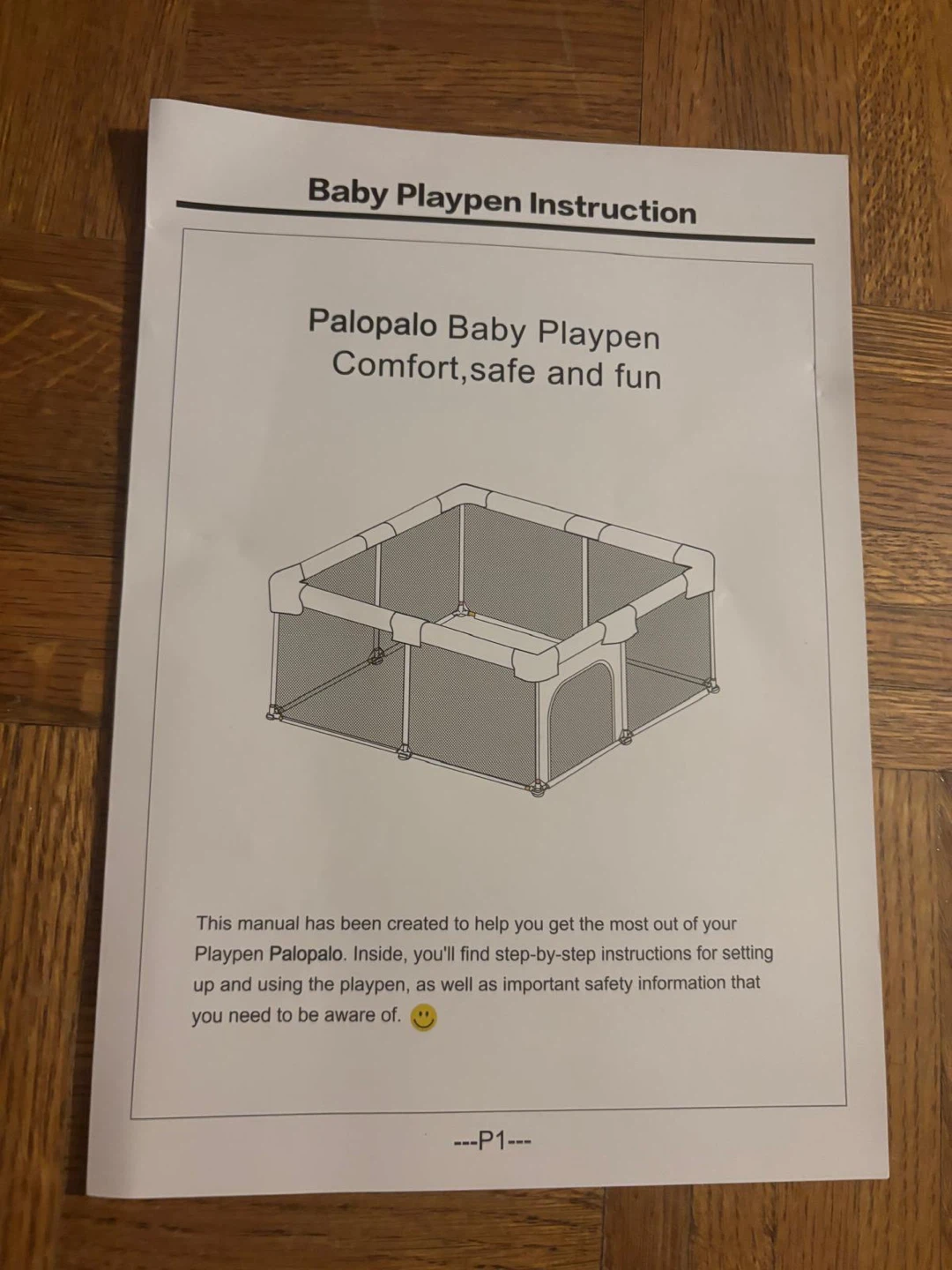 BNIB Palopalo Baby Playpen PL-BWL-129 - photo 3