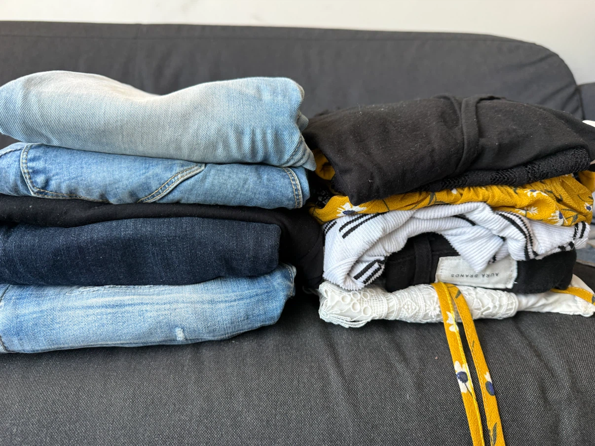 Mixed Brands Clothing Bundle - Jeans, Tops, and More