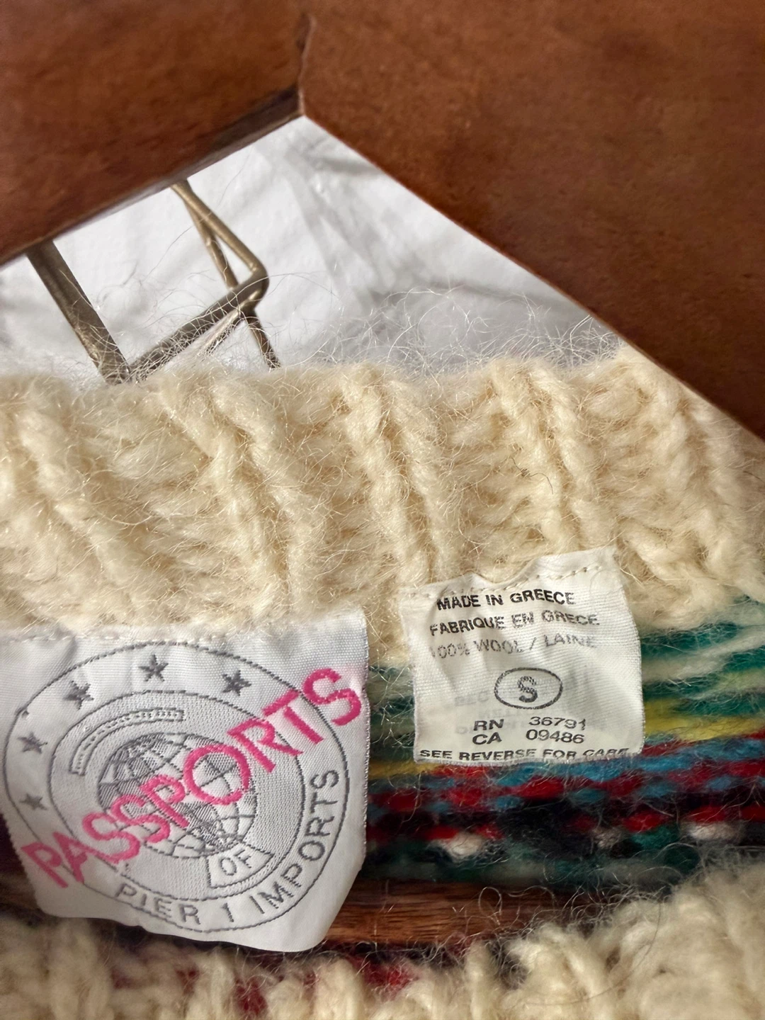 Passport Pier Imports Wool Sweater - photo 2
