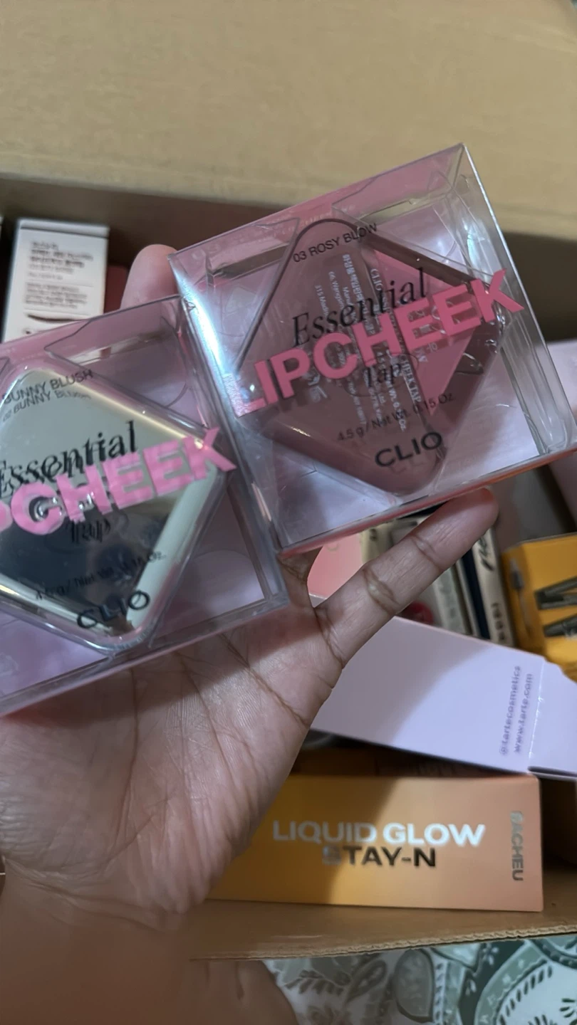 CLIO Essential Lip & Cheek Palette - Rosy Glow