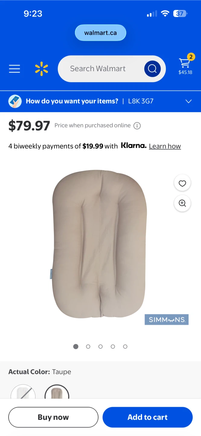 Simmons - Kozy Nest Lounger - photo 3