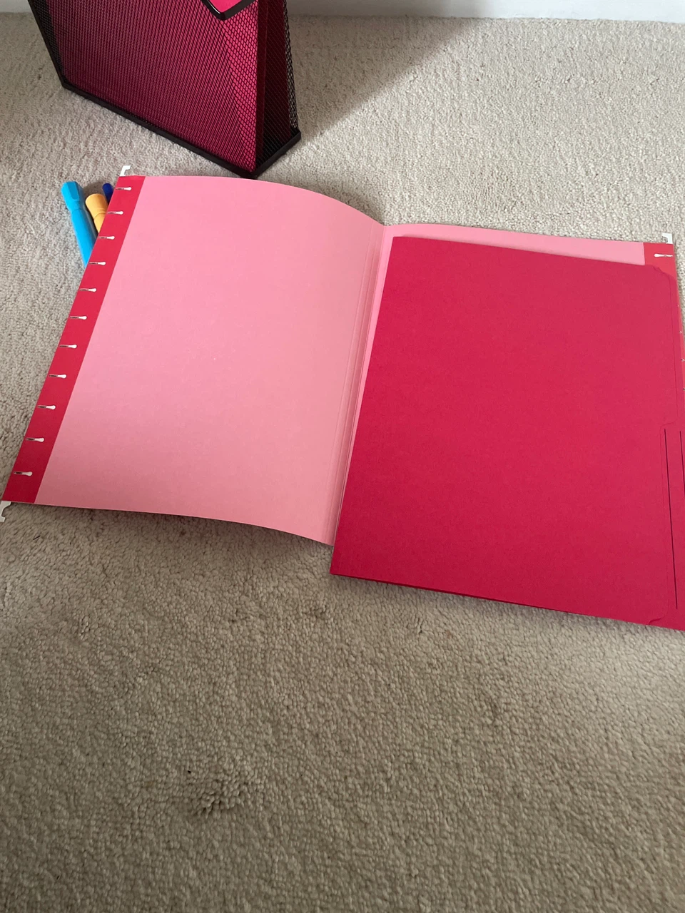 Mesh folder Holder with Pens and Files - photo 3