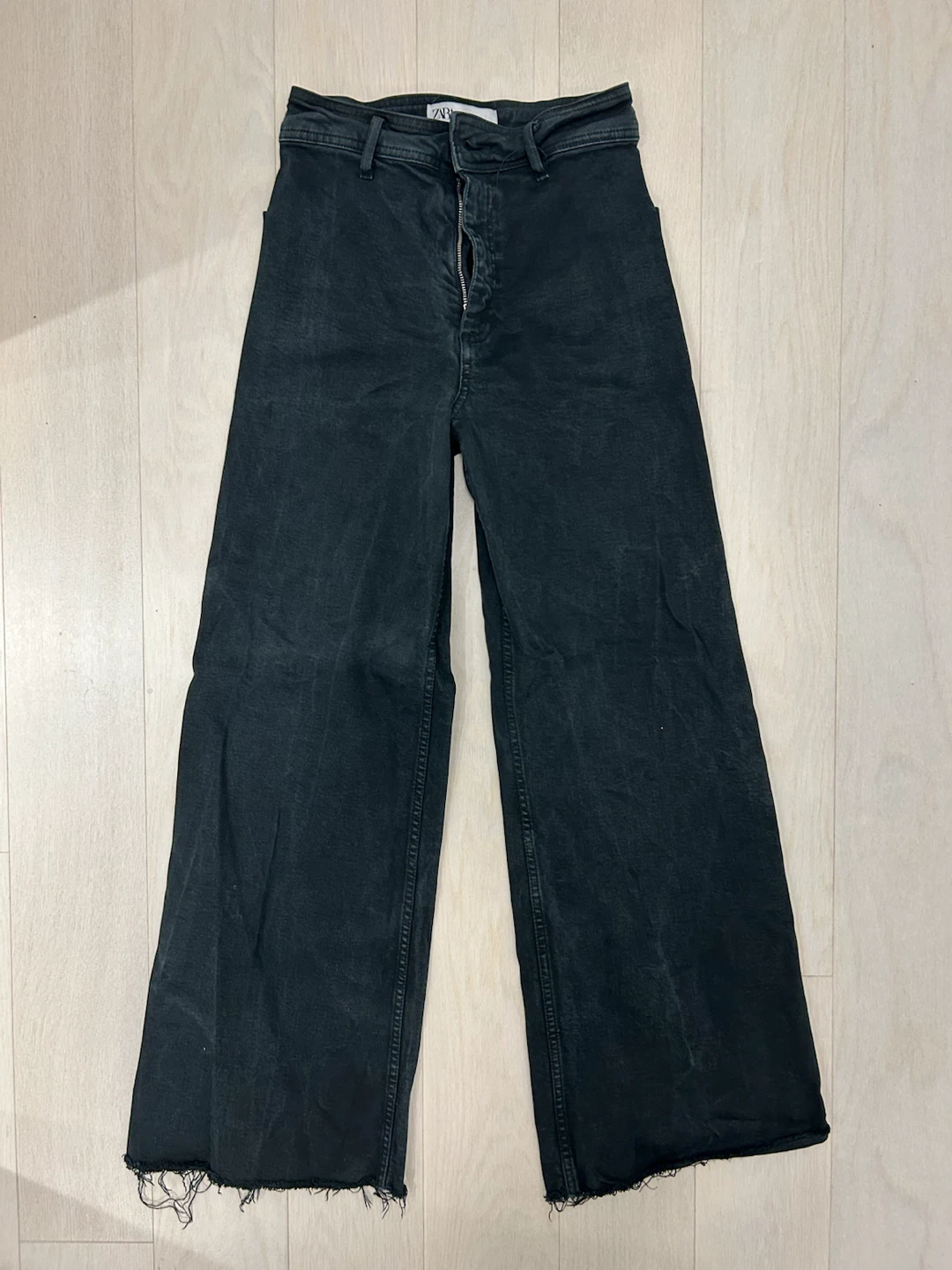 Zara Wide Leg Jeans - Black