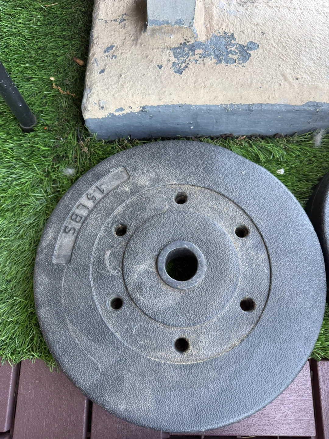 Weight Plates and Barbell Set - photo 4