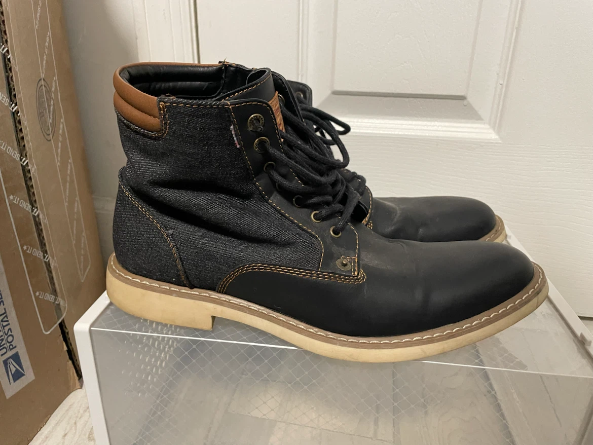 Levi's Men's Windham Fashion Casual Denim Boots Size 9