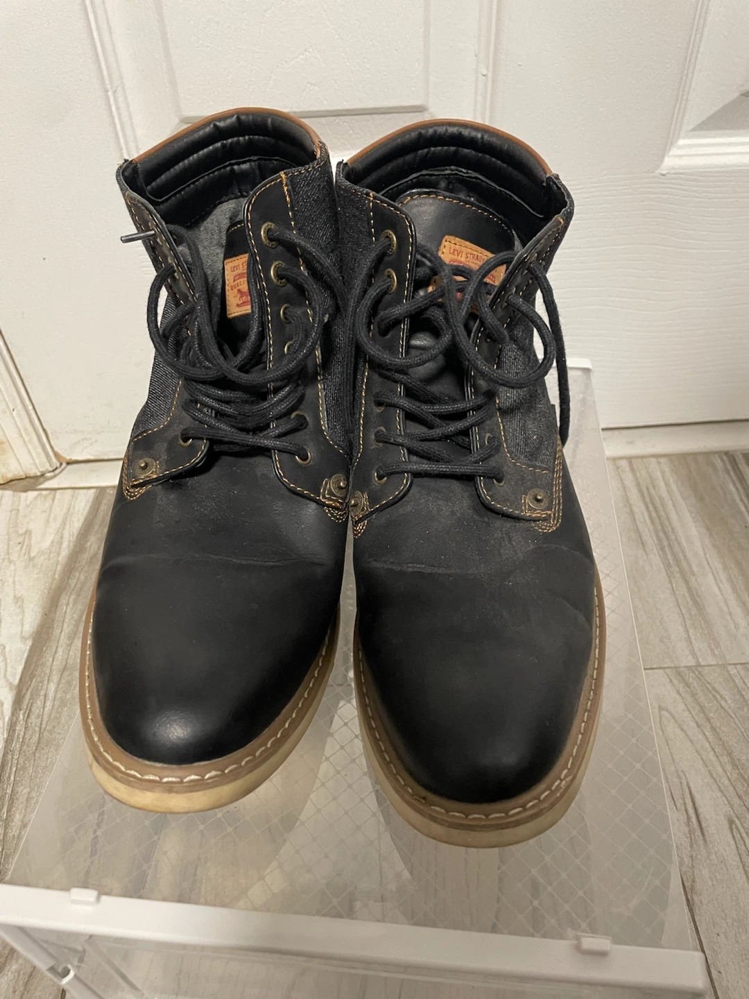 Levi's Men's Windham Fashion Casual Denim Boots Size 9 - photo 3