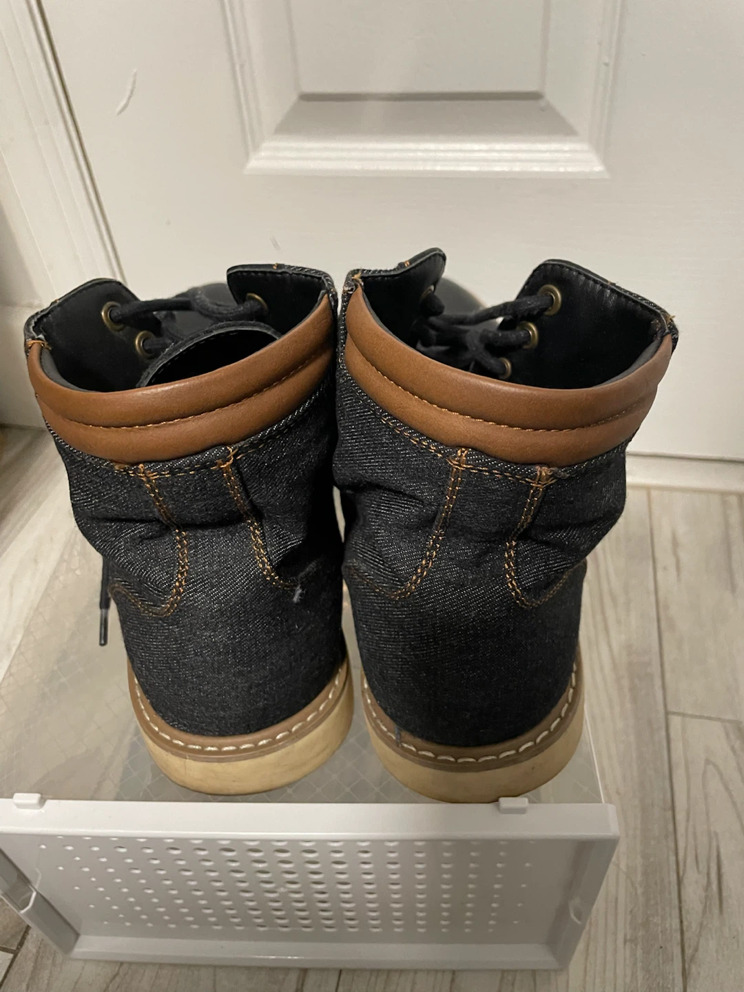 Levi's Men's Windham Fashion Casual Denim Boots Size 9 - photo 4