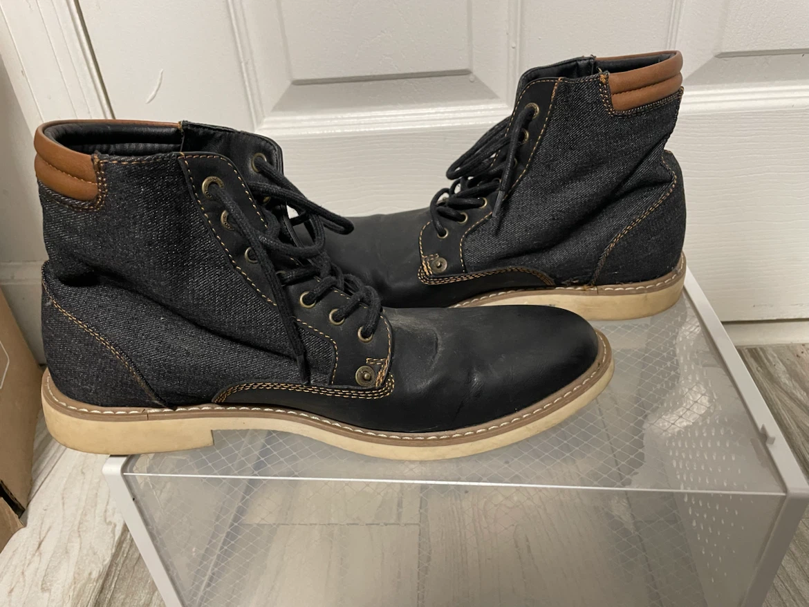 Levi's Men's Windham Fashion Casual Denim Boots Size 9 - photo 5