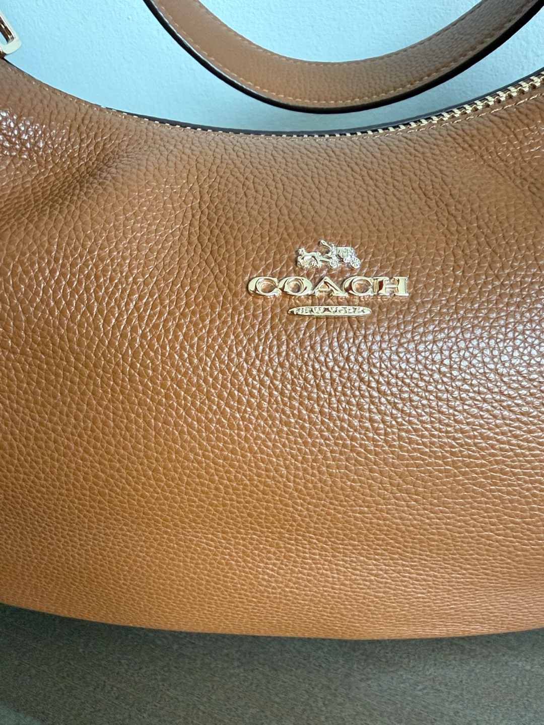 Coach Brown Leather Hobo Shoulder Bag - photo 2