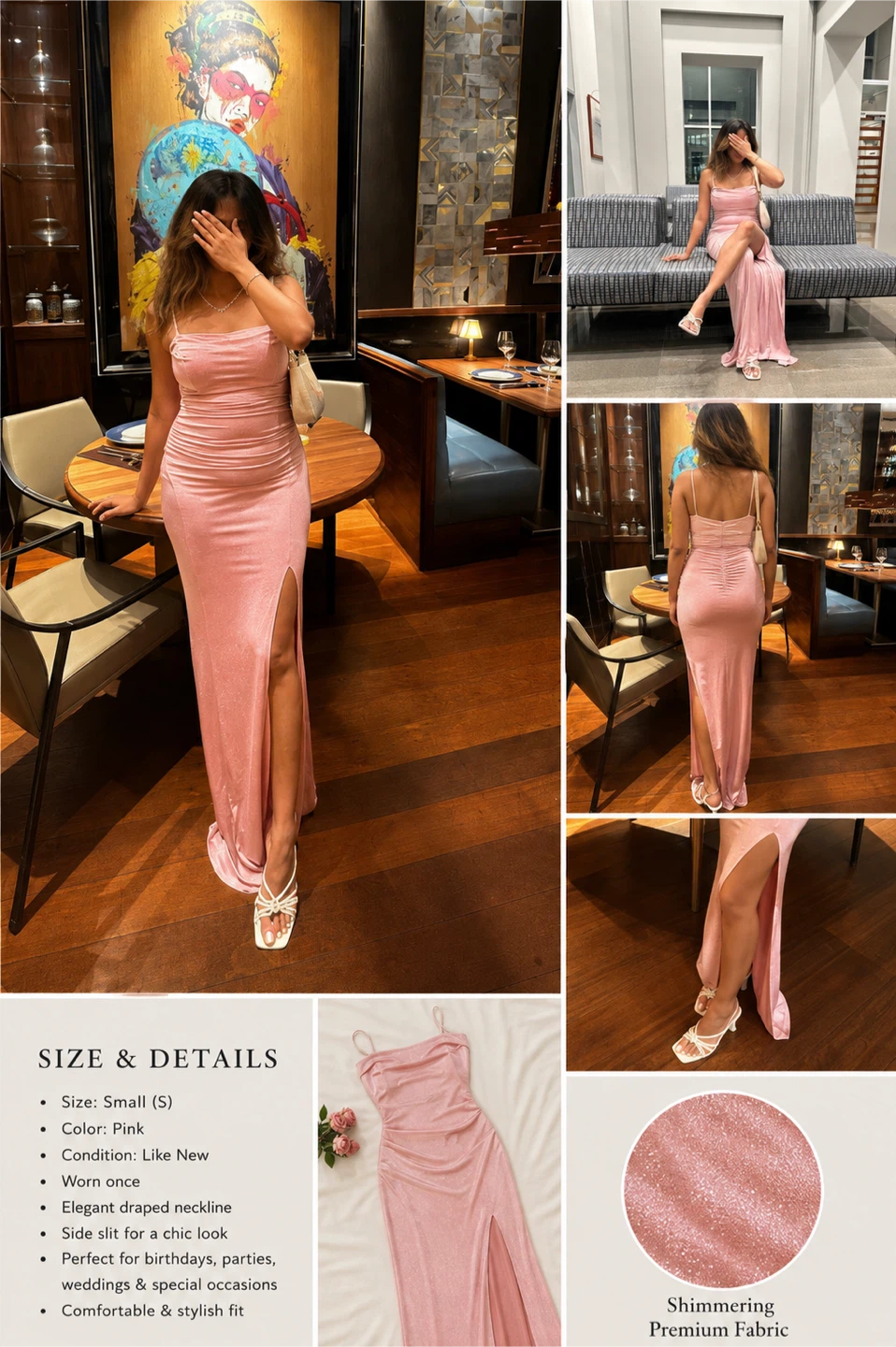 Windsor Evening / Birthday Dress - Size Small