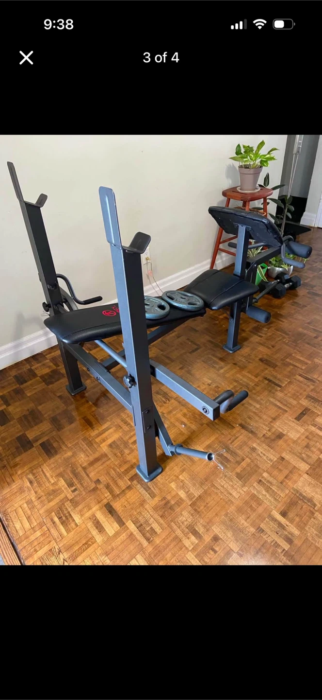 Marcy Bench Press and Weight Set - photo 3