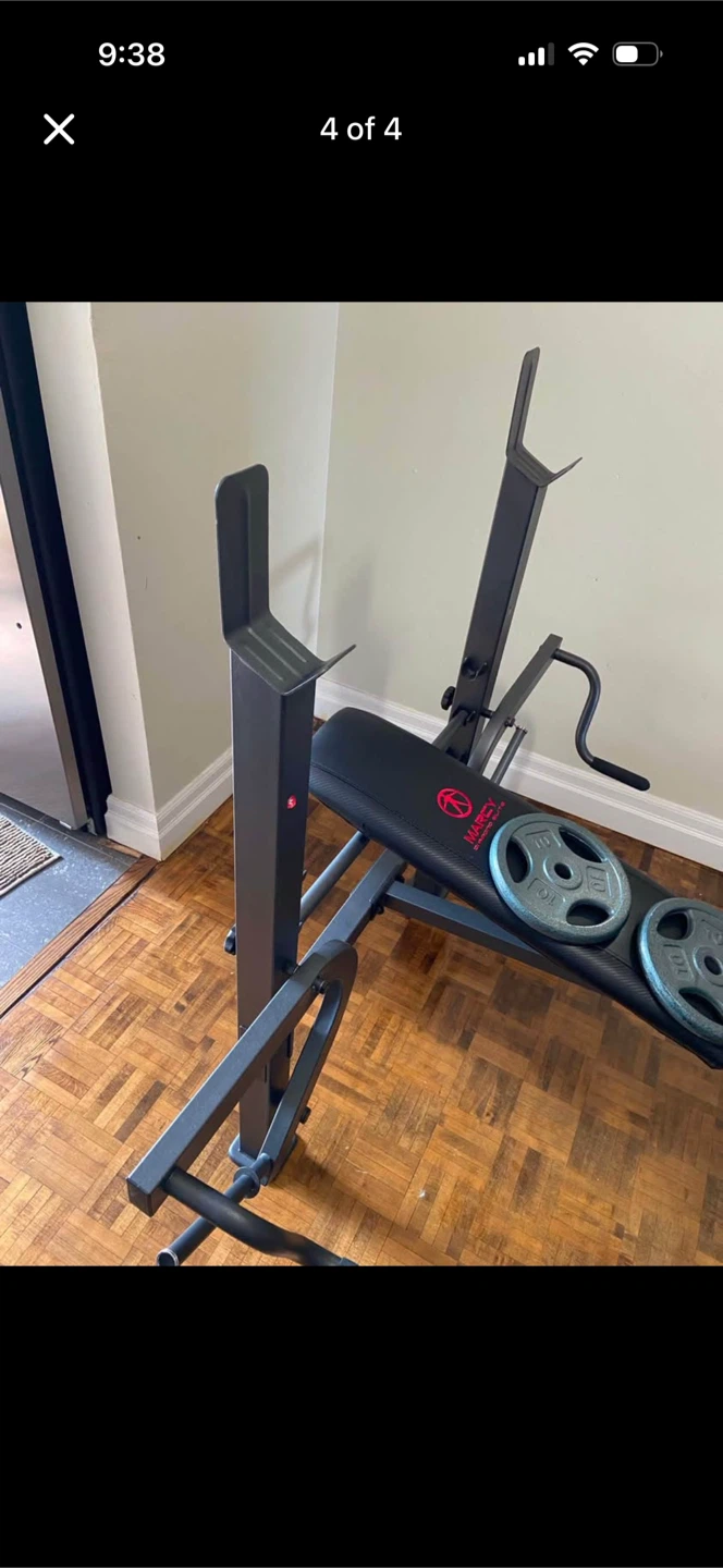 Marcy Bench Press and Weight Set - photo 4