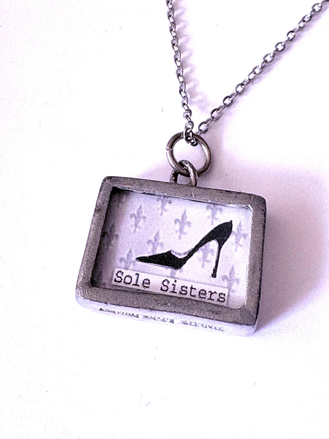 Vintage Sole Sisters Shoe Charm Necklace