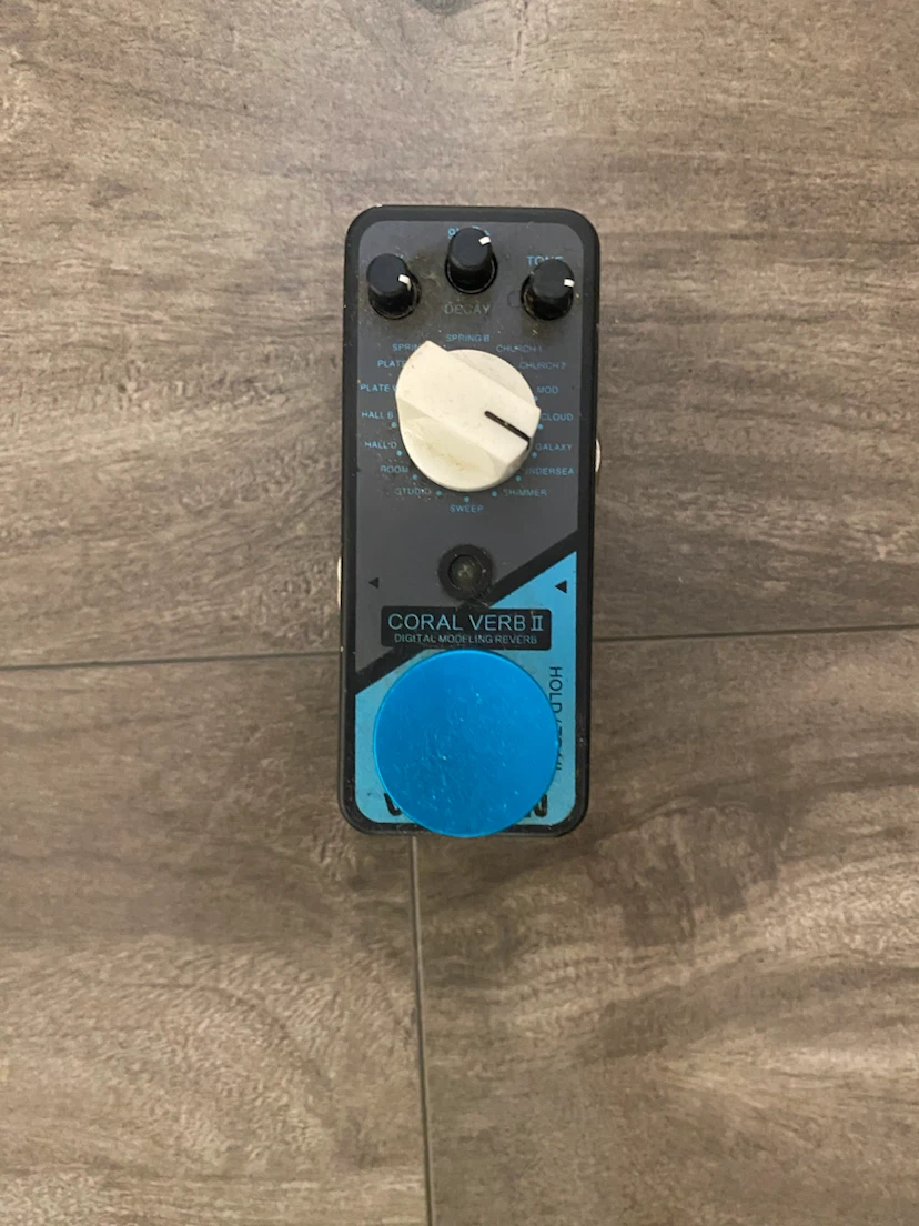Valeton Coral Verb II Digital Modeling Reverb Pedal - photo 3