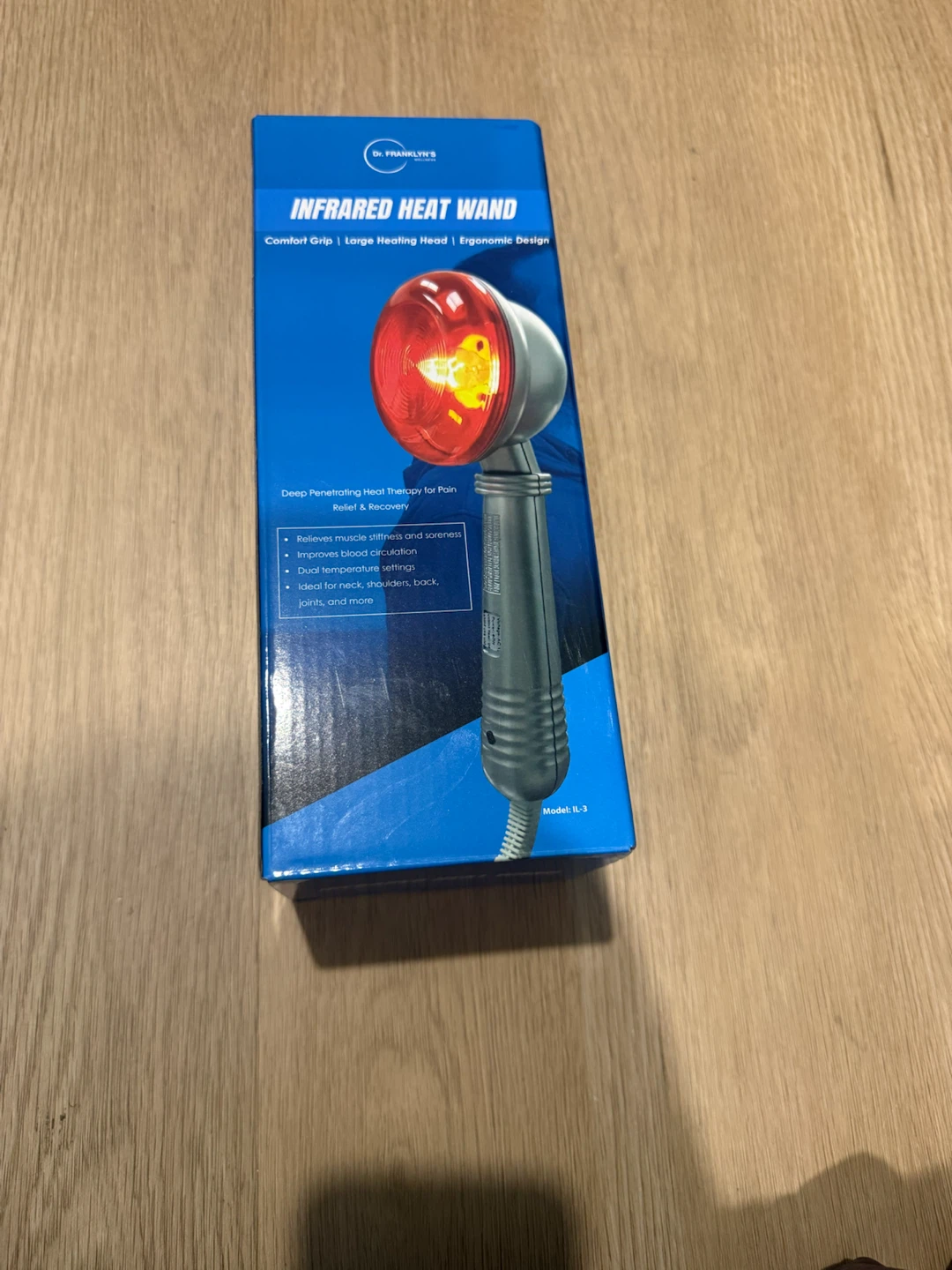 Dr. Franklyn's Infrared Heat Wand - Deep Penetrating Therapy