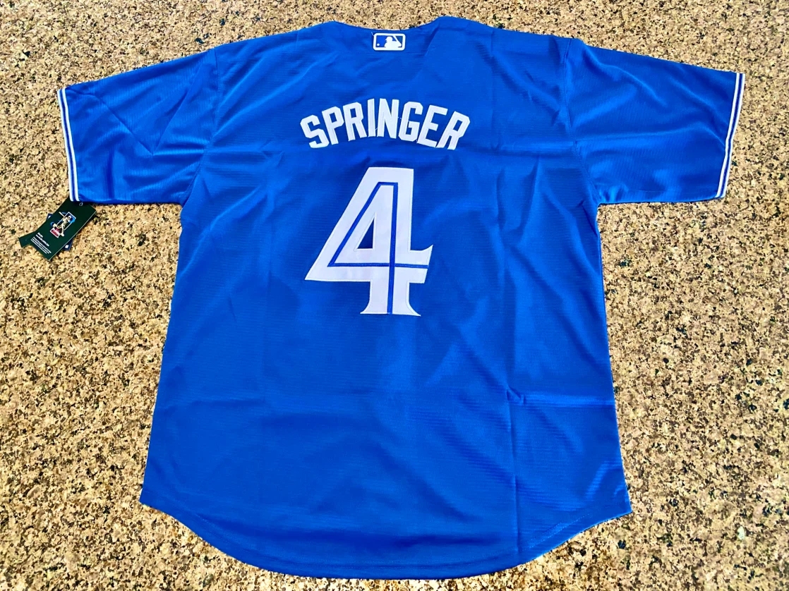 Toronto Blue Jays George Springer Jersey - Blue [Large] - photo 2