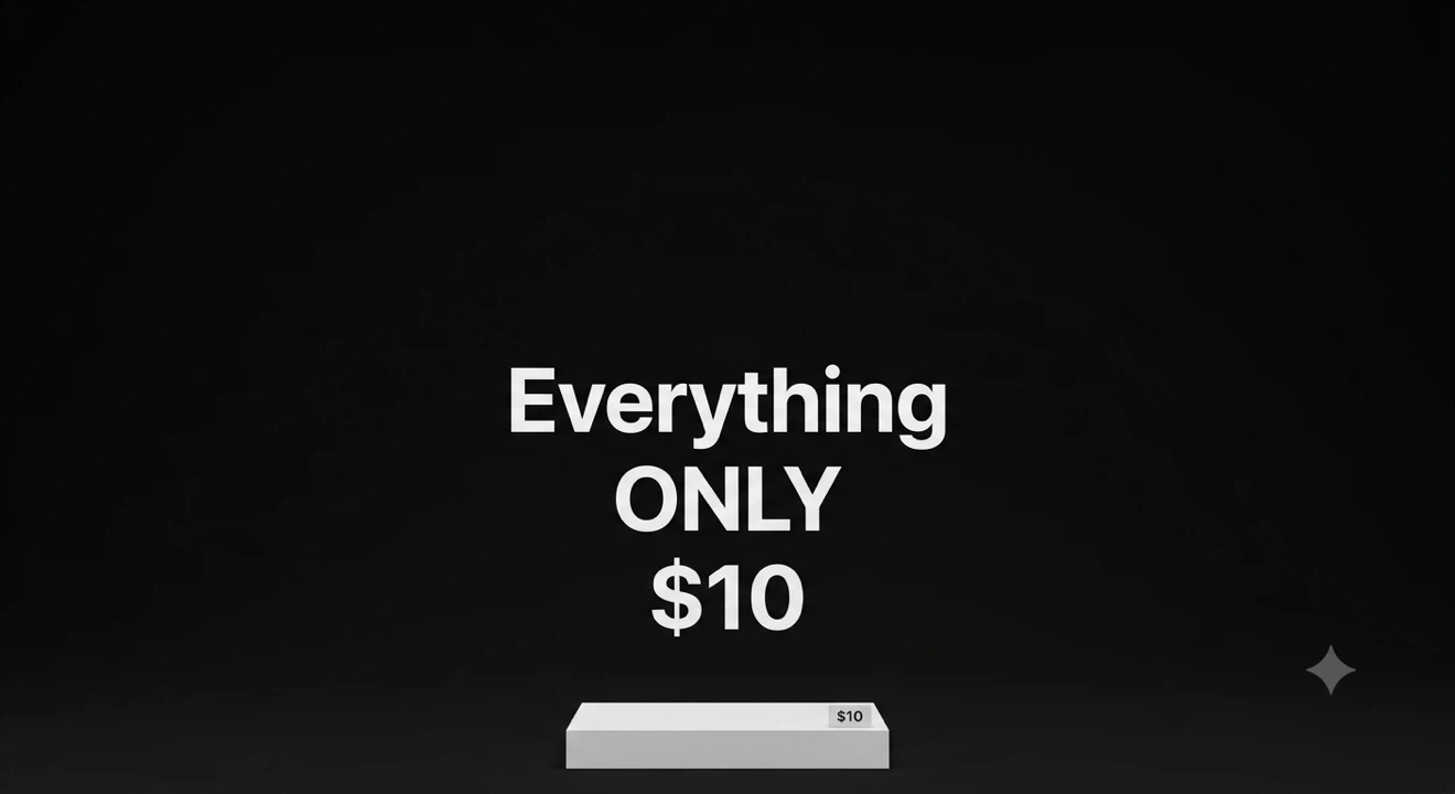 Everything ONLY $10