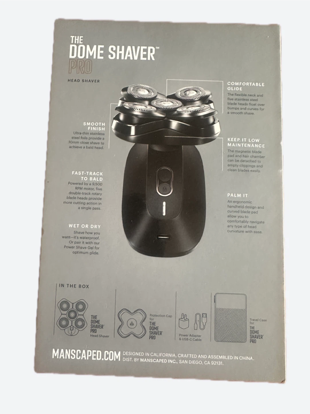 MANSCAPED The Dome Shaver Pro Head Shaver - photo 3
