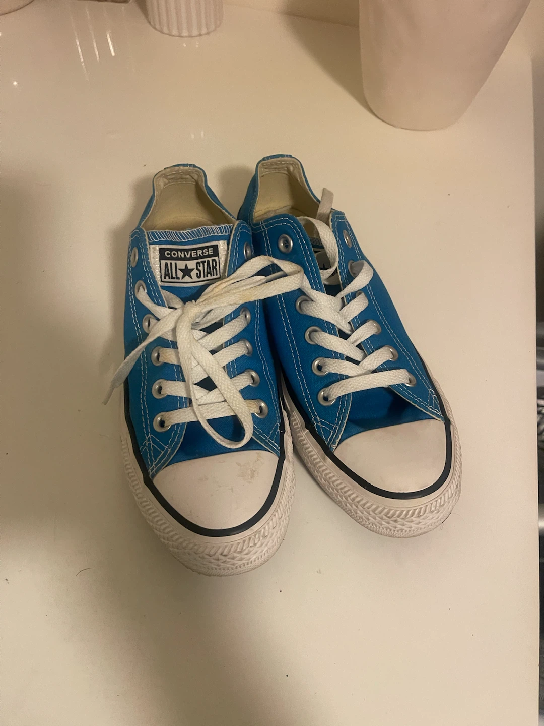 Converse All Star Chuck Taylor Low Top Sneakers Blue - photo 3