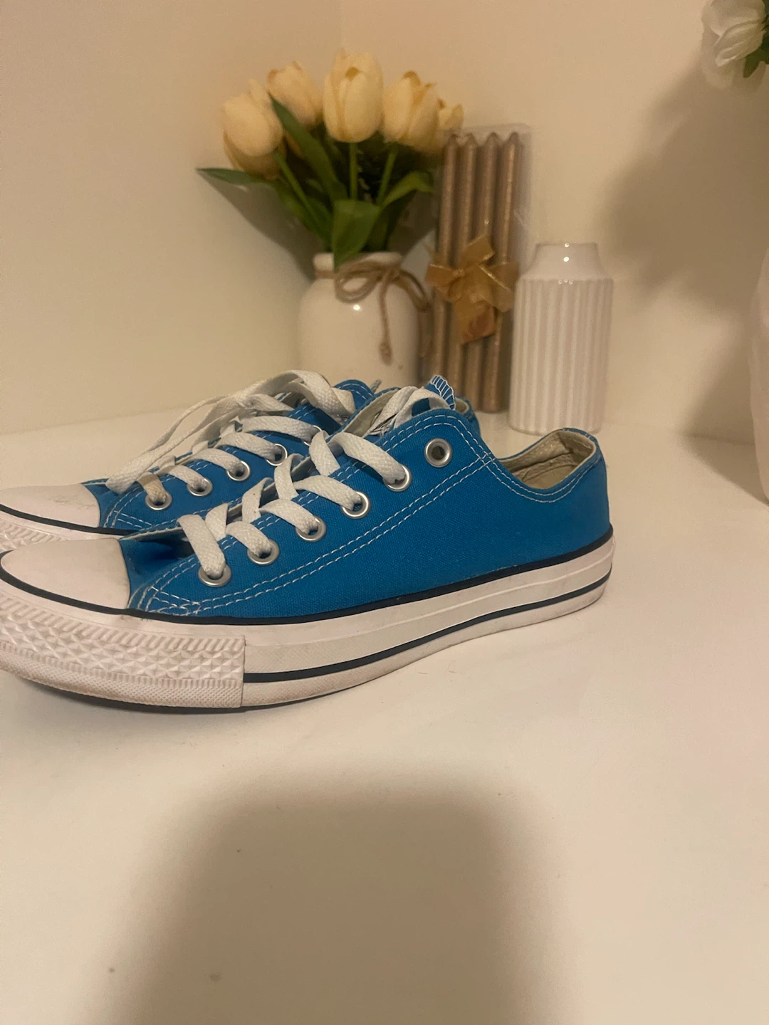 Converse All Star Chuck Taylor Low Top Sneakers Blue - photo 5