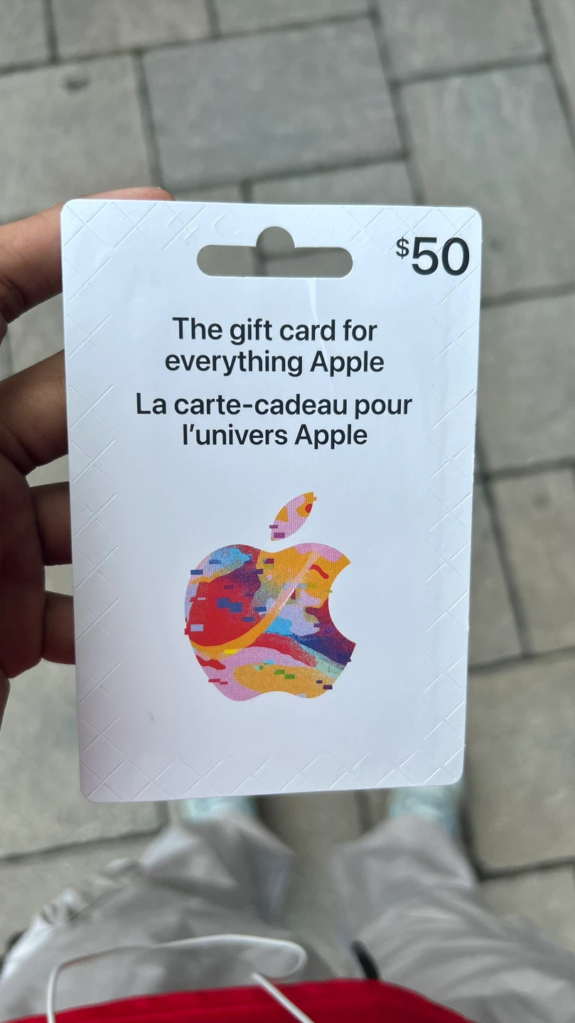 $50 Apple Gift Card