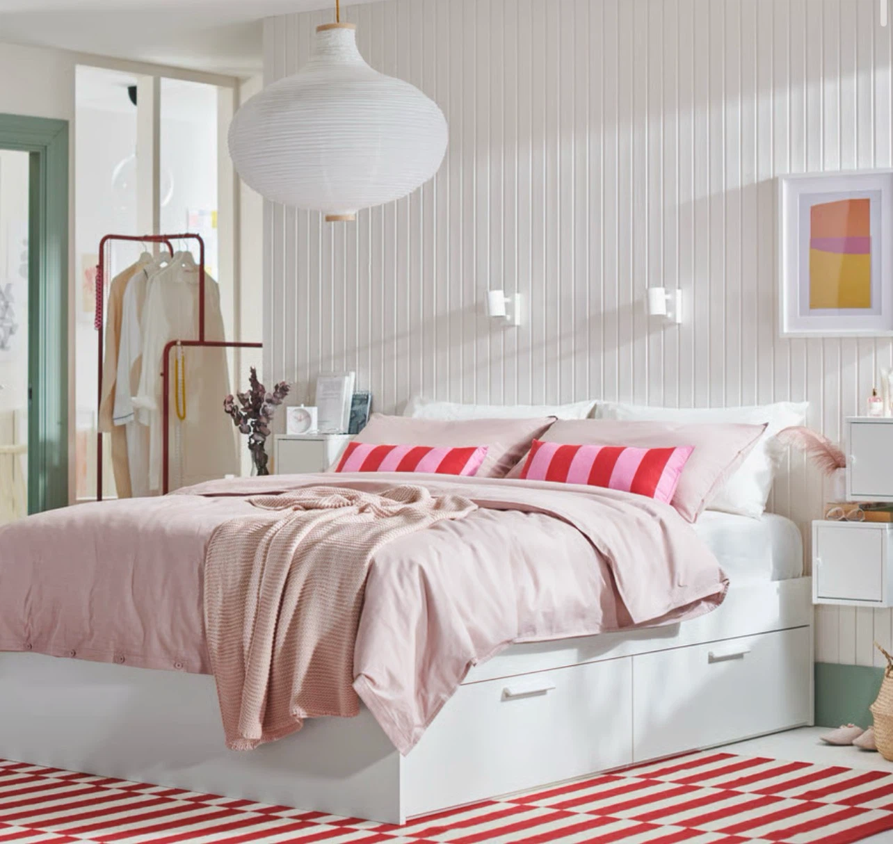 IKEA  Brimmes Storage Bed! Queen size !Moving Sale !