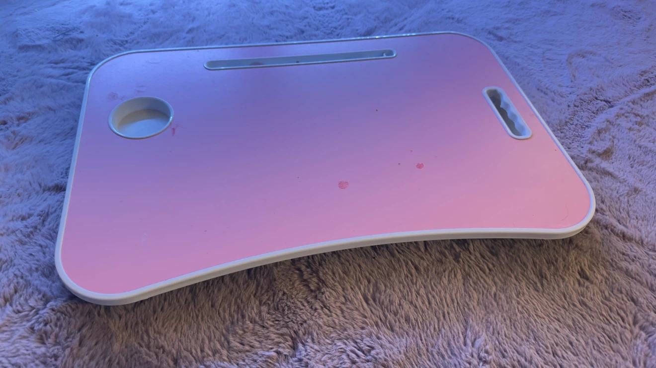 Pink Lap Desk with Foldable Legs - photo 2
